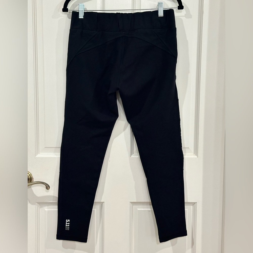 5.11 Tactical Black Performance Leggings- Women’s Medium - Picture 3 of 7